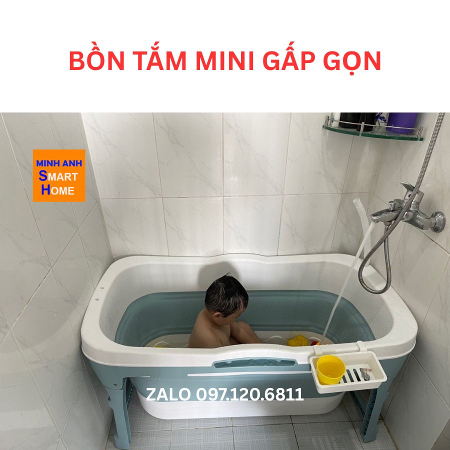 Bồn Tắm Mini Gấp Gọn – Giải Pháp Hoàn Hảo Cho Mọi Căn Hộ Nhỏ